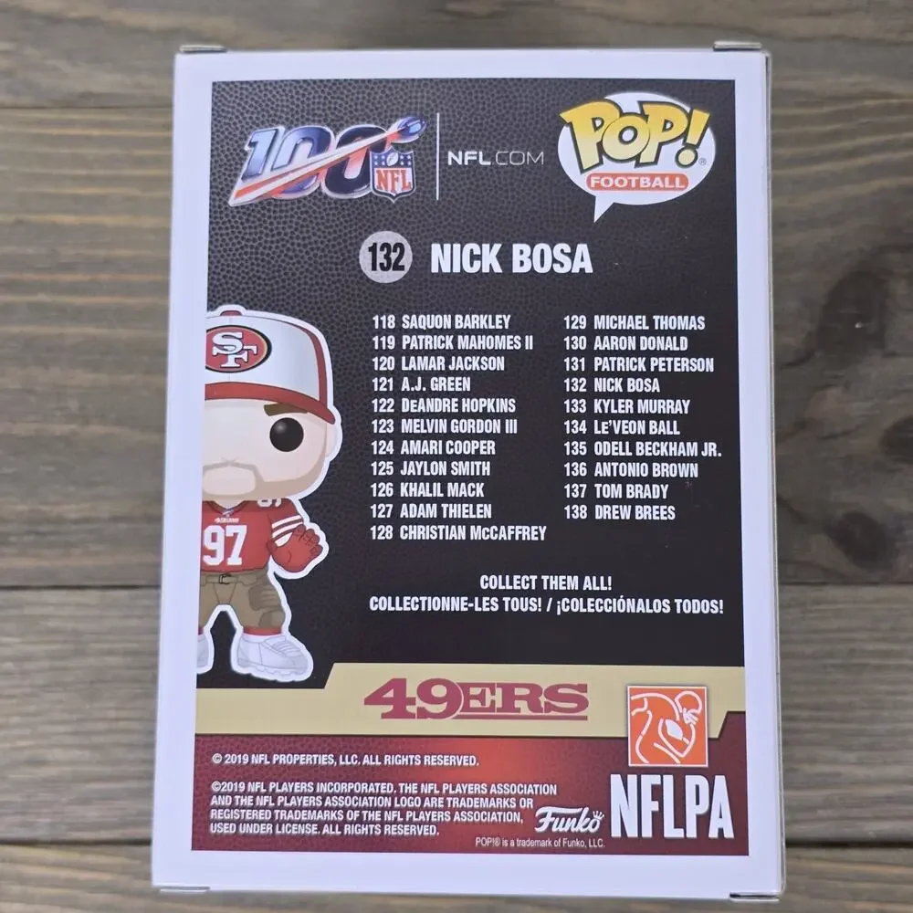 Funko Pop! Football: 49ers - Nick Bosa #132
